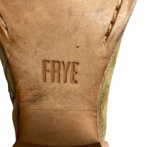 Frye “Nora” Suede Stud Zip Ankle Boots. Size 6B - Picture 11 of 15